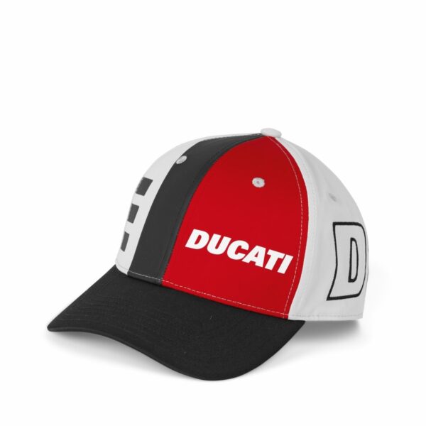 Cappellino Ducati Explorer ghiaccio rosso bianco nero