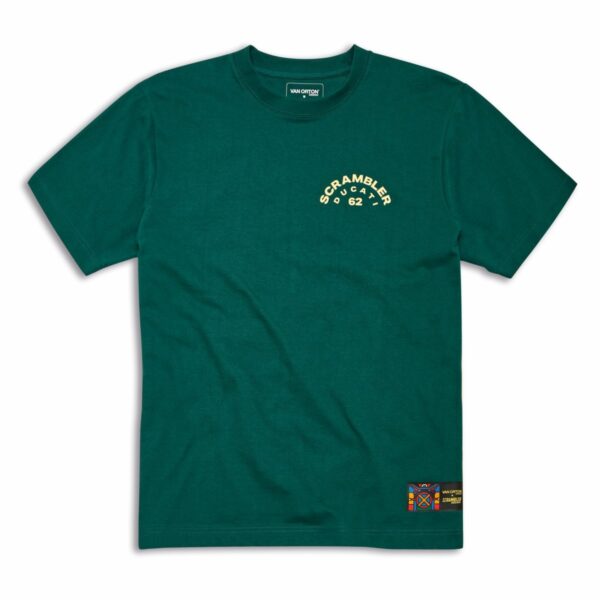 T-shirt Scrambler Energy Van Orton Verde
