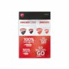 Ducati 100% Ducatista Red Original Stickers 987800981