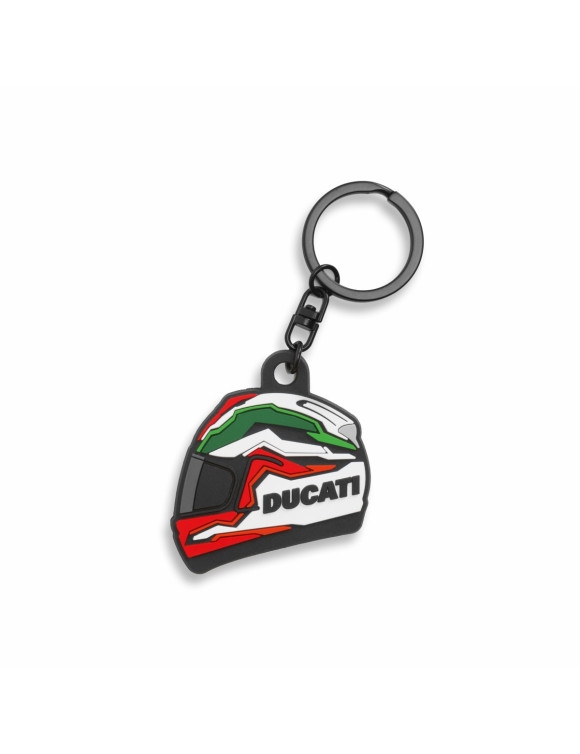 Portachiavi Originale Ducati Flag Green/White/Red 987713754