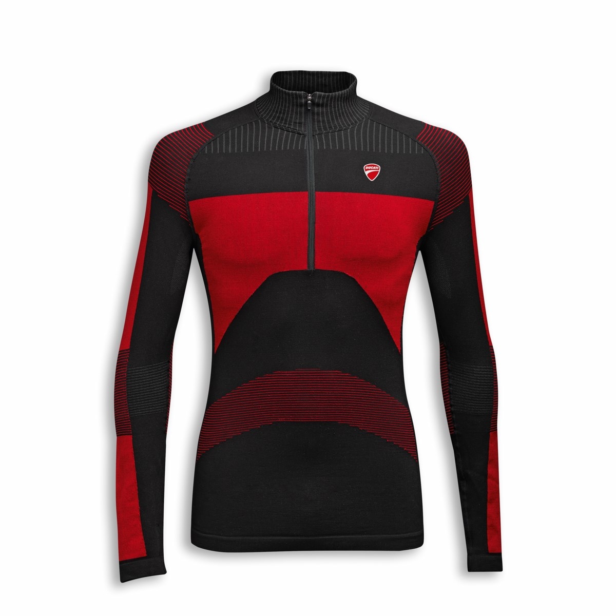 T-shirt Ducati Warm Up 2 tecnica a manica lunga