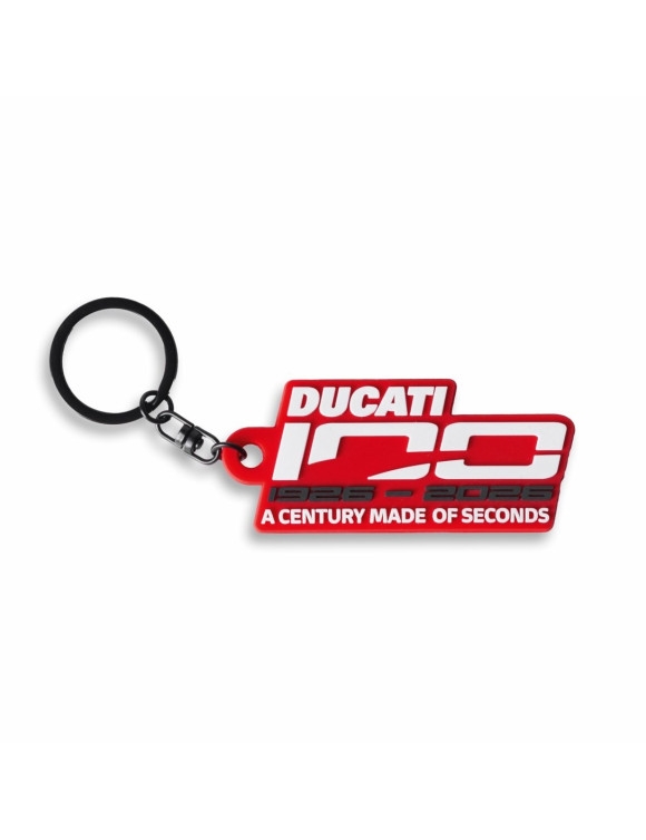 Portachiavi Ducati One Hundred Red